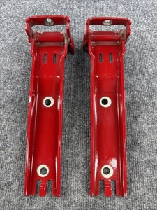 2007-2018 Jeep JK Wrangler Tailgate Hinges OEM (Red) A47 - Foto 1 di 17