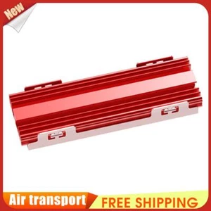 M.2 SSD Kühler Aluminiumlegierung NVME Kühlkörper für NVME M.2 2280 SSD (rot) - Bild 1 von 11