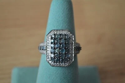 Anillo de alejandrita Narsipatnam cambio de color 2,25 quilates platino sobre plata fina talla 8 Foto 1 de 4