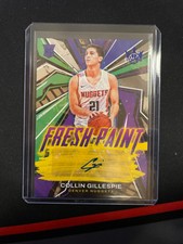 2022-23 Panini Short Kings RC Rookie Card Fresh Paint Car Collin Gillespie /25