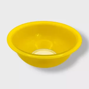 Vintage PYREX Bright Yellow Clear Bottom 1980s Nesting Mixing Bowl #323 1.5L - Picture 1 of 9
