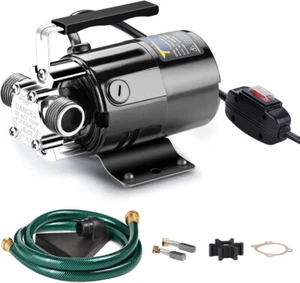 ✅ 1/10HP 330GPH 115-Volt Mini Pompa Acqua Portatile Elettrica Utilità Trasferimento Pozzetto - Foto 1 di 7