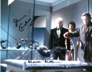Doctor Who Autograph: YSANNE CHURCHMAN & MAUREEN MORRIS (Spiders) Signed Photo - Imagen 1 de 1