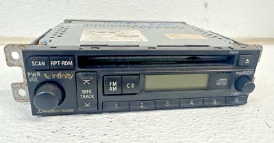 2002-2003 Mitsubishi Montero & Diamante Infinity CD player radio stereo P004 oem - Image 1 of 4
