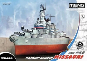 Meng Models Warship Builder - USS Missouri (BB-63) Egg Ship - Picture 1 of 1