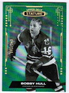 21/22 2021 UPPER DECK STATURE HOCKEY BASE/ROOKIE GREEN CARDS 1-200 U-Pick List