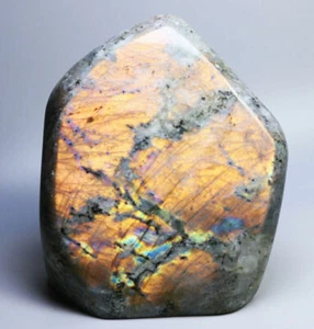 1.70lb NATURAL Rainbow Labradorite Crystal Stone Polished Stone Madagascar - Picture 1 of 12