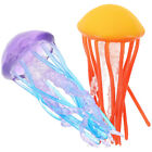  2pcs Jellyfish Figurines Jellyfish Models Sea Animal Figures Realistic Ocean