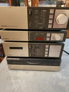 Pioneer Pl-X50 Turntable, A-X30 Amplifier, F-X30 Tuner, CT-X50 Cassette Untested - Picture 1 of 12