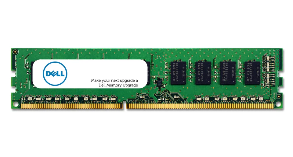 Dell Memory SNPYWJTRC/4G A7303660 4GB 1Rx8 DDR3 ECC UDIMM 1600MHz RAM - Image 1 of 1