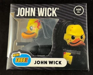 Mini Tubbz - Keanu Reeves - John Wick - Rubber Duck - Approx 2" High - Picture 1 of 8