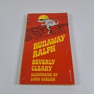 Runaway Ralph by Beverly Cleary Paperback Book c1974 - Picture 1 of 9