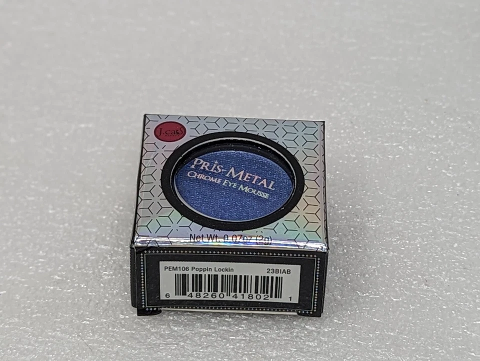 J.Cat Beauty Pris-Metal Chrome Eye Mousse Eyeshadow Poppin Lockin PEM106 - Image 1 of 1