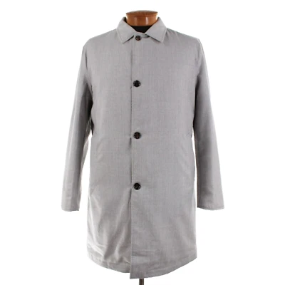 Kired Kiton NWT Peak T Wool Reversible Jacket Size 52 (L US) In Gray / Beige - Image 1 of 4