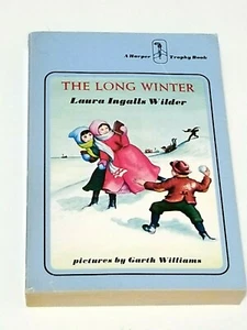 1971 The Long Winter Laura Ingalls Wilder Paperback Harper Trophy - Imagen 1 de 6