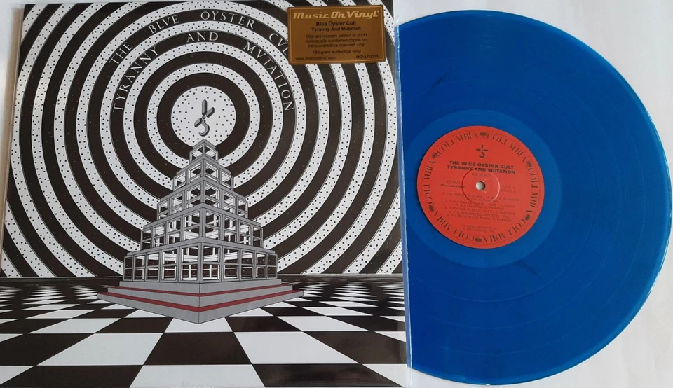 Lp Blue Öyster Cult Tyranny And Mutation (Re) Blue Vinyl - Movlp3135 - Mint/Mint - Image 1 of 1