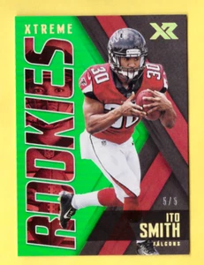 XR ITO SMITH Extreme Rookies 2018 verde SP 5/5 ¿como nuevo Falcons 1/1? - Imagen 1 de 2