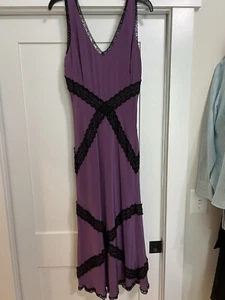 VINTAGE 100% SILK nicole miller dress - Picture 1 of 4
