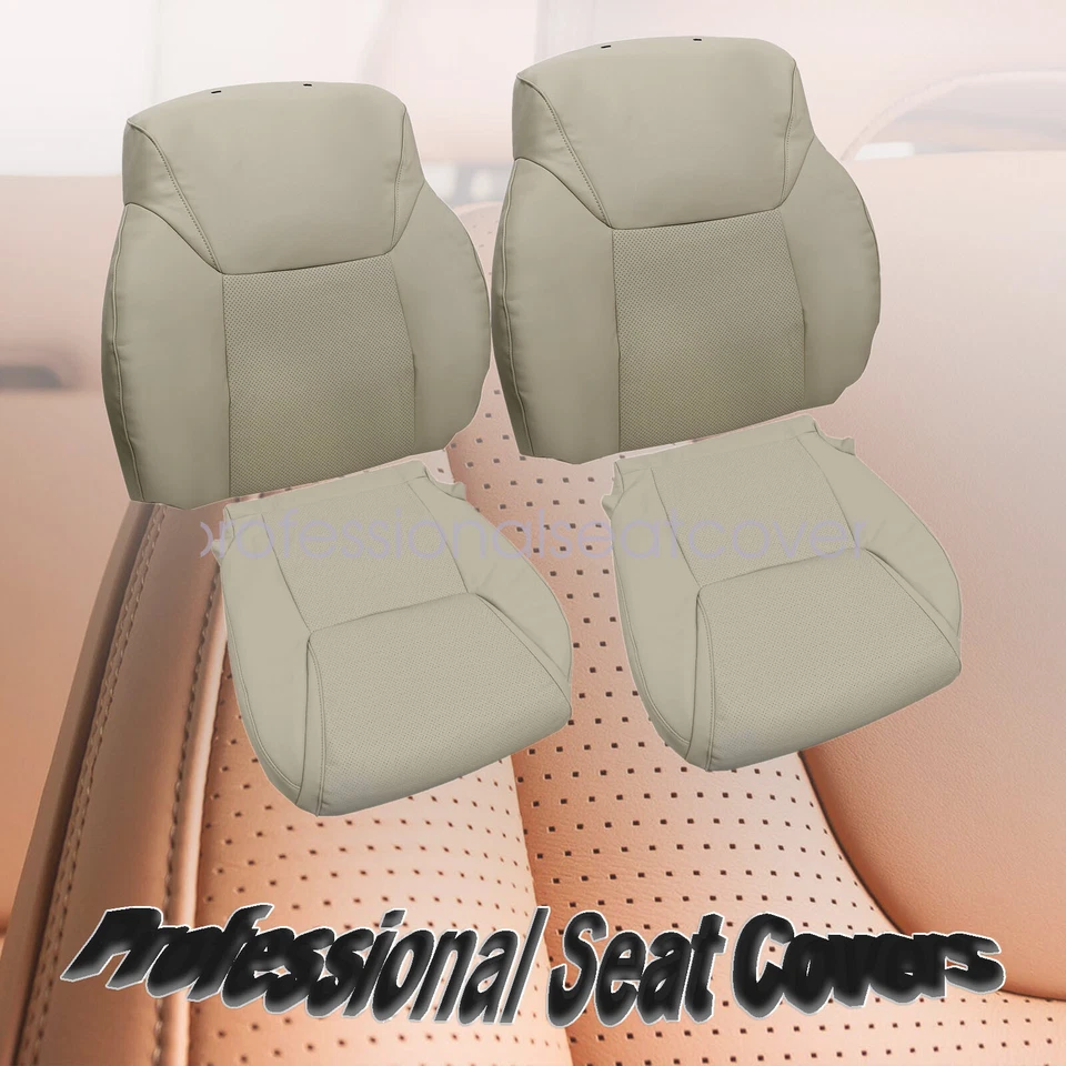For 2008-2015 Lexus Lx570 Driver & Passenger Bottom & Top Leather Seat Cover - Image 1 of 4