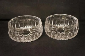 2 Gorham Crystal Kingsbury Giftware Bowls 5 3/4" Wide x 2 3/4" Tall - Picture 1 of 1