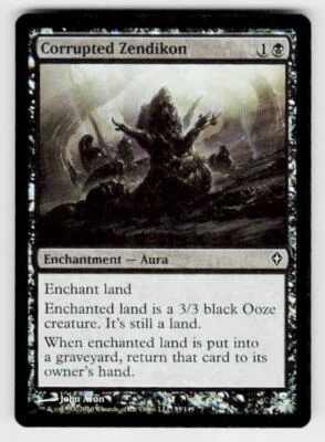 Worldwake #55 Corrupted Zendikon FOIL - Image 1 of 2