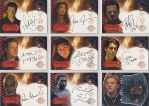 Serenity Movie & Firefly Autograph / Pieceworks / Chase / Promo Card Selection - Picture 1 of 27