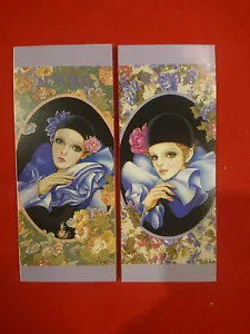 MEMO BLOCKNOTES BIANCO PIERROT STYLE MIRA FUJITA DOPPIO LOTTO - Imagen 1 de 1
