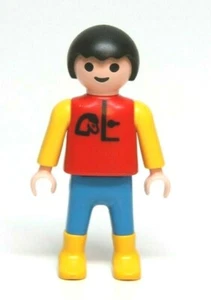 Playmobil Figure Dollhouse School Boy Child w/ Red Shirt - Picture 1 of 1