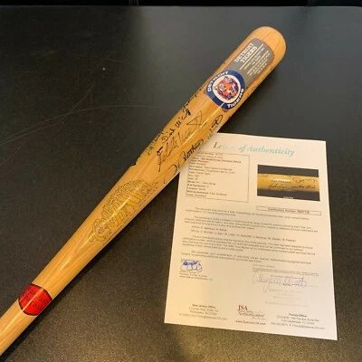 1968 Detroit Tigers World Series Champs Team Signed Bat With JSA COA - Image 1 of 4