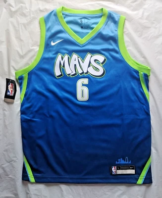 Camiseta deportiva Kristaps Porzingis Dallas Mavericks Nike City Edition nueva con etiquetas - JUVENTUD talla L Foto 1 de 4