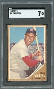 1962 Topps #50 Stan Musial SGC 7 - Bild 1 von 2