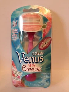 GILLETTE venus spa BREZZA donna RASOIO + 2 lamette rasoio NUOVO/ORIGINALE - Bild 1 von 1