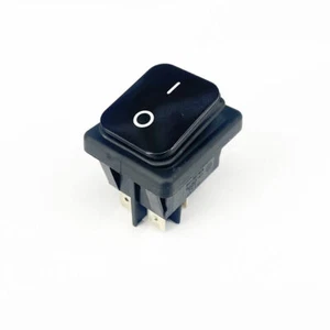 T120/55 B4... ON-OFF Switch 4 Pin IP55 Waterproof and Dustproof Black - Picture 1 of 4