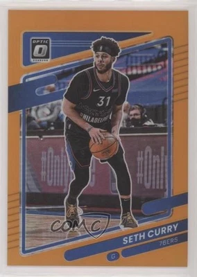 2021-22 Panini Donruss Optic Orange Prizm /199 Seth Curry #91 - Image 1 of 2