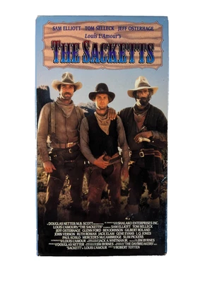 The Sacketts (VHS, 1991, 2-Tape Set) - Image 1 of 2