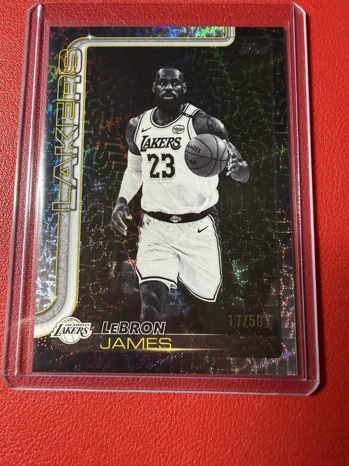 2025-26 Topps Lebron James Black Friday Cosmic Blackout #150 Lakers (17 Of 50) - Image 1 of 4