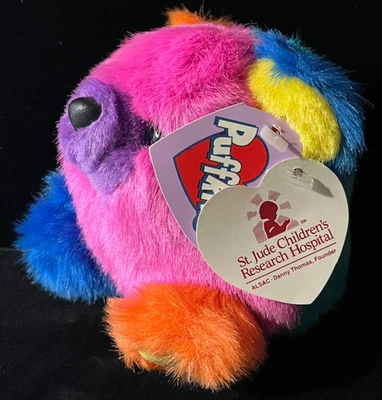 St. Jude Children's Research Hospital Puffkins Cosmo 1998 arco iris multicolor Foto 1 de 4