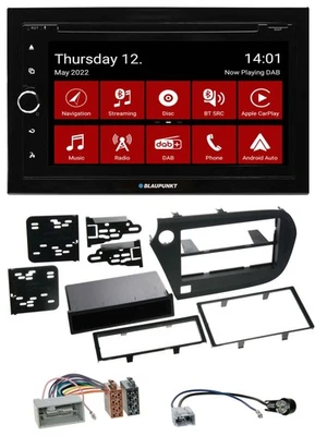 Blaupunkt MP3 DVD Bluetooth DAB 2DIN USB Autoradio für Honda Insight ZE2 09-13 - Bild 1 von 4