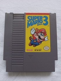 Super Mario Bros 3 Red Label NES Nintendo