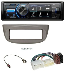 JVC Bluetooth MP3 USB DAB Autoradio für Renault Twingo ab 2012 beige-grau - Bild 1 von 10