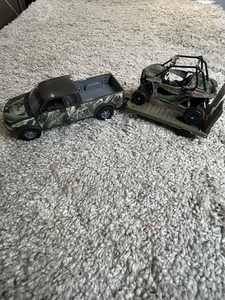 New Ray SS-76456 1/18 Scale Polaris Rzr Atv Hunting Playset - Picture 1 of 11