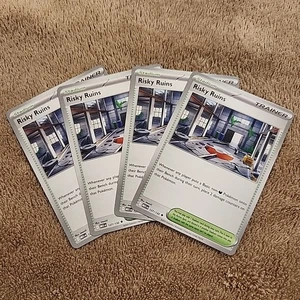 4x Spielset in der Hand! Pokemon TCG - Mega Evolution (MEG EN) Riskante Ruinen - #127/132 - Bild 1 von 1