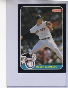 Roger Clemens 1985 Donruss Leaf All star OVERSIZE #8 - Picture 1 of 1