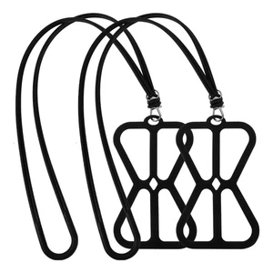 2 Pcs Sangles Téléphone Portable Cordon Suspendu Corde pour Cou Léger - Photo 1 sur 12