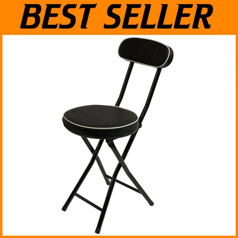 Compact Foldable Stool - Comfortable Design - Image 1 of 4