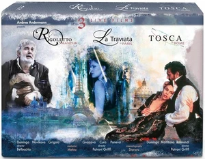Verdi: La Traviata / Rigoletto / Tosca (Blu-ray) Various - Picture 1 of 3
