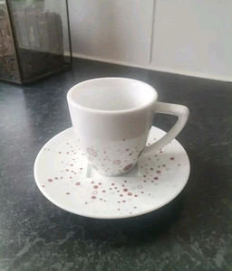 Nespresso Small Espresso Cup & Saucer Excellent Condition 6cm Tall - Picture 1 of 5