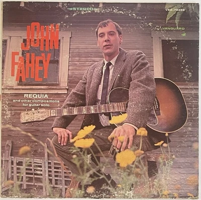John Fahey -Requia- Record Gold Vanguard Label Folk Avant-garde Vinyl LP VG+/G+ Foto 1 de 4