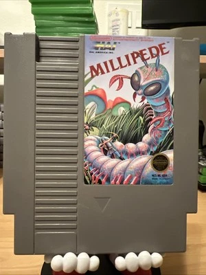 Millipede (NES, 1988) Authentic Tested Cartridge — 第 1/4 张图片
