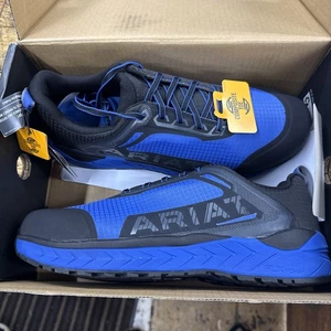 Zapatillas de Trabajo Ariat Outpace Día Uno Puntera Compuesta Azul Báltico Para Hombre 12 Botas - Imagen 1 de 9